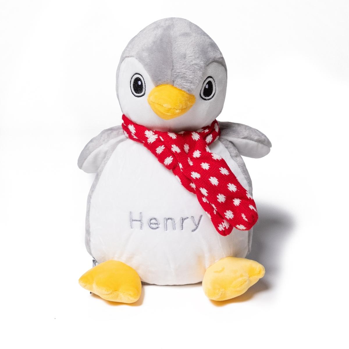 Personalised Soft Penguin Teddy – Little Poppet Store